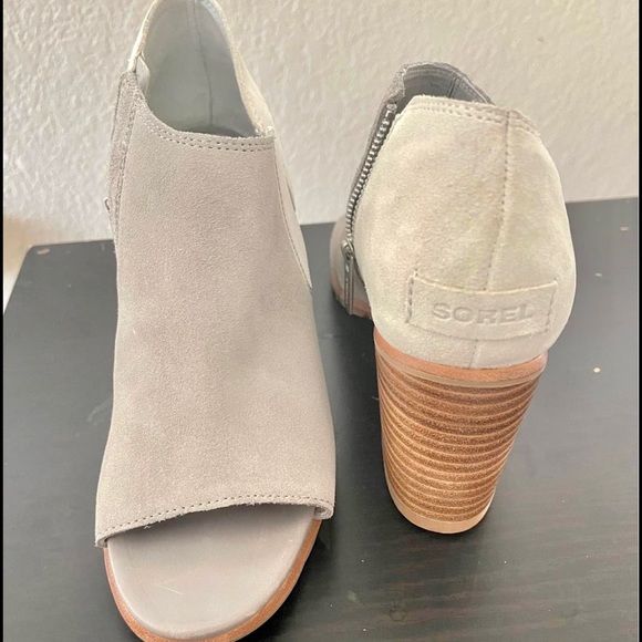 NEW Sorel Peep Toe Bootie - Picture 3 of 4